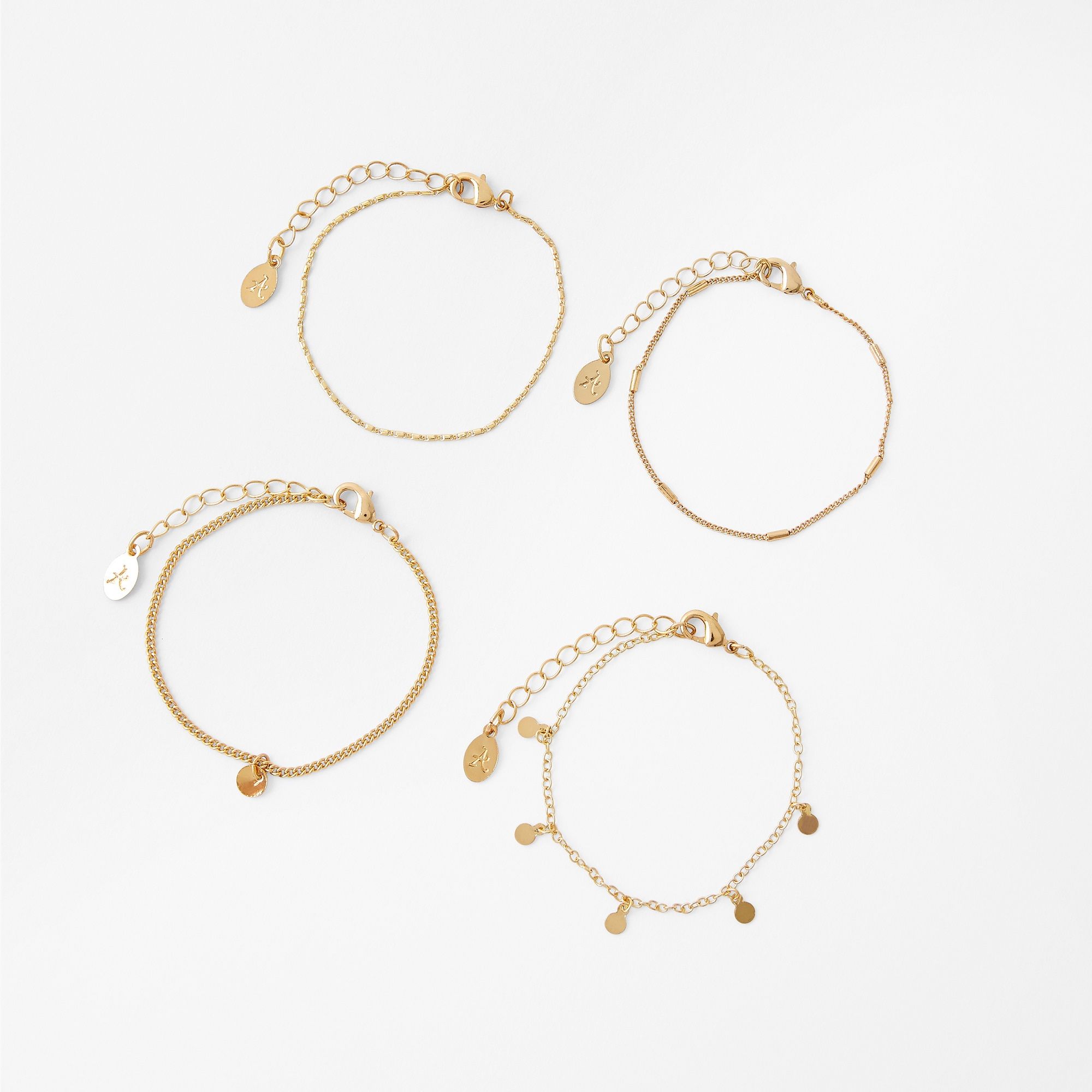 Accessorize London 4 X Simple Silver Bracelets Buy Accessorize London 4 X  Simple Silver Bracelets Online at Best Price in India  Nykaa