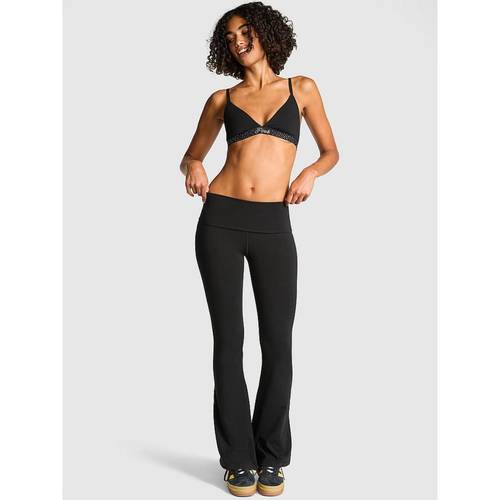 Legging / Pantalon De Yoga Victoria's Secret Taille S - Gris Foncé - Stretch - Occasion Très Bon état