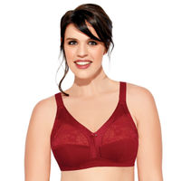 Buy Enamor AB75 M-Frame Jiggle Control Full Support Supima Cotton Bra -  Non-Padded, Wirefree & Full Coverage PALESKIN (Pack of 2) at