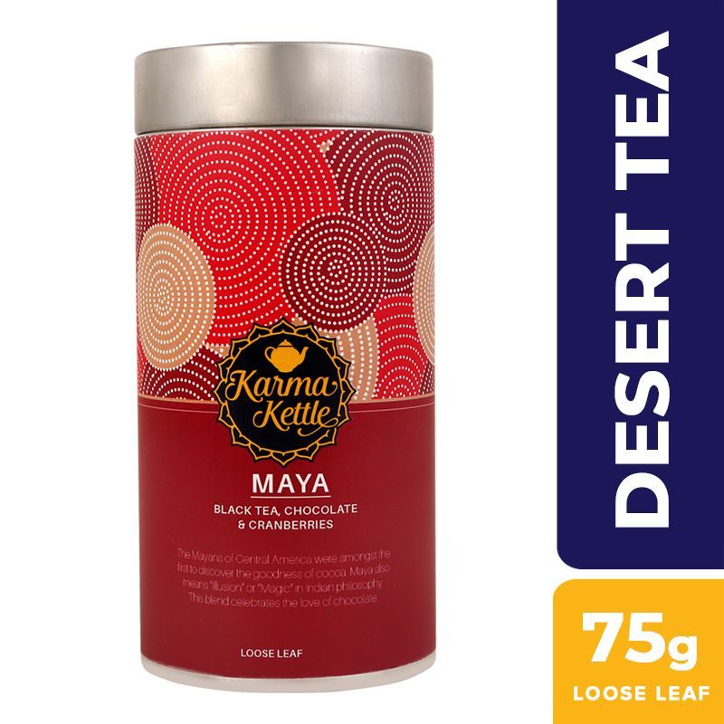 Karma Kettle Maya Black Tea With Chocolate - Loose Leaf Tin