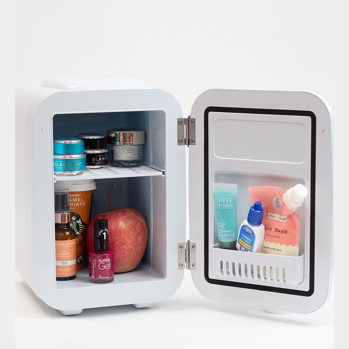 StylPro White & Rose Gold Beauty Fridge (4 Litre) Buy StylPro White