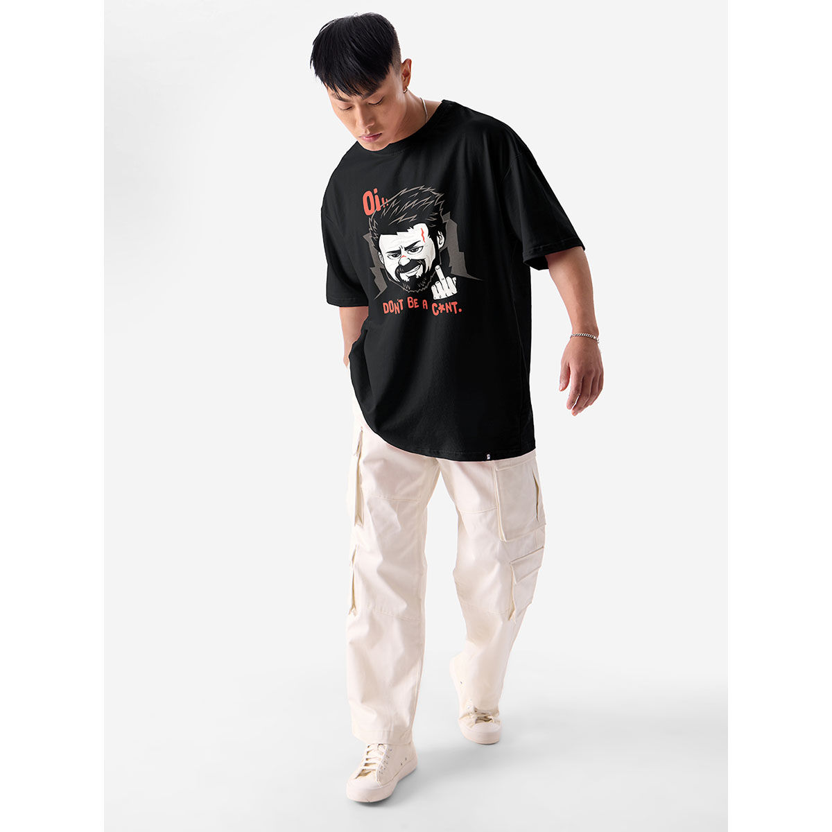 Buy The Souled Store Official The Boys Don't Be A Not Oversized T