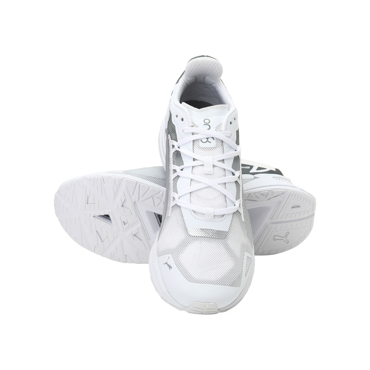 Puma Ultraride One8 White Running Shoes 