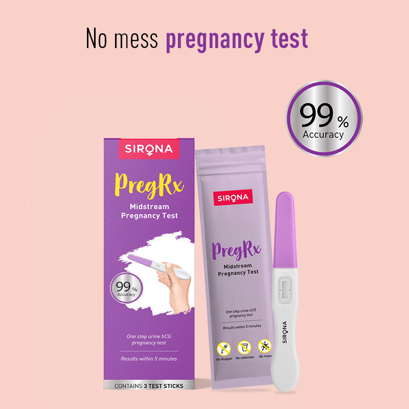 Sirona Home Pregnancy Test Kit Easy To Use Midstream Urine Test Kit