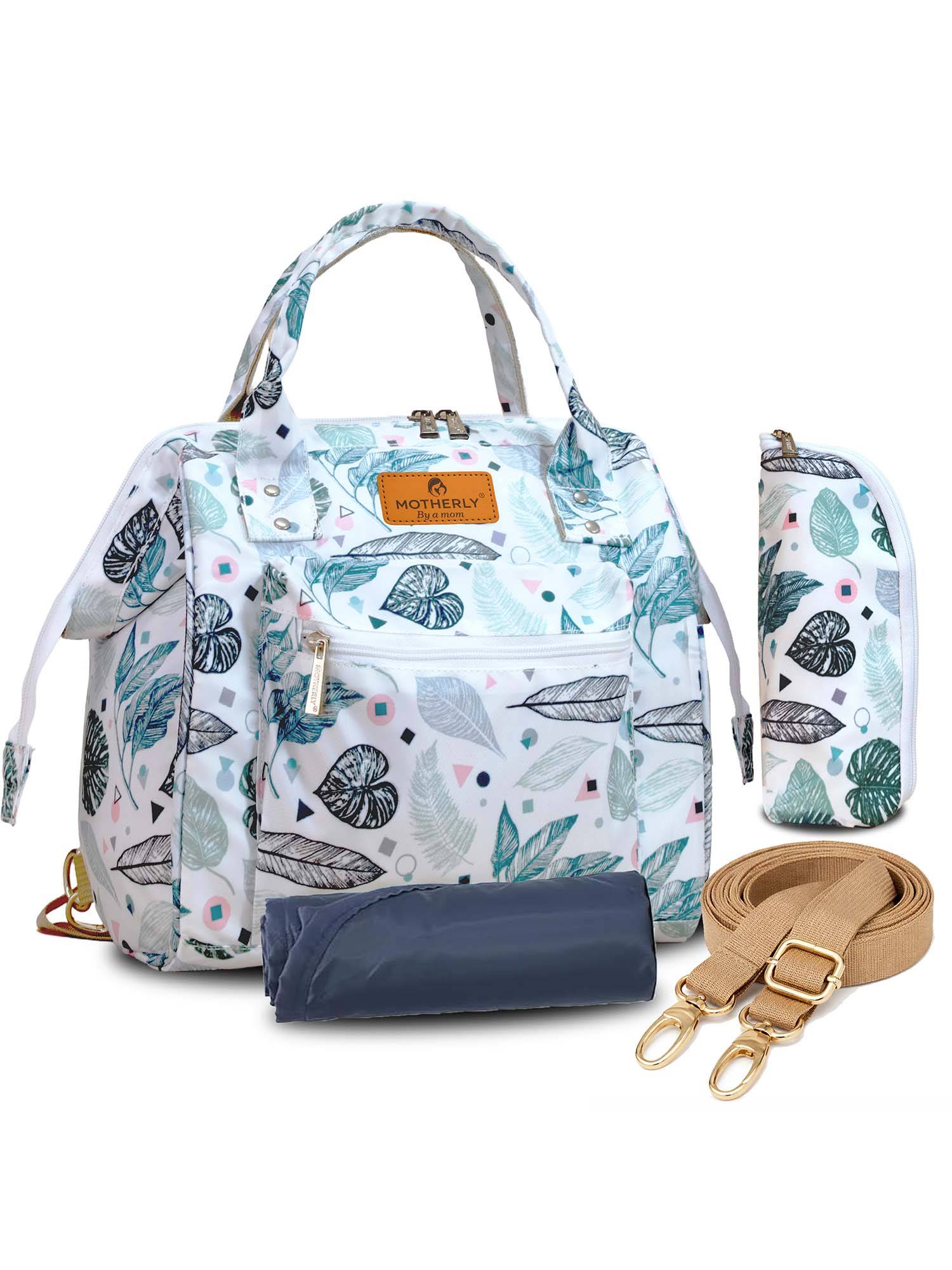 Motherly NANO Diaper Bag for Mothers for Travel Combo Set with Accessories