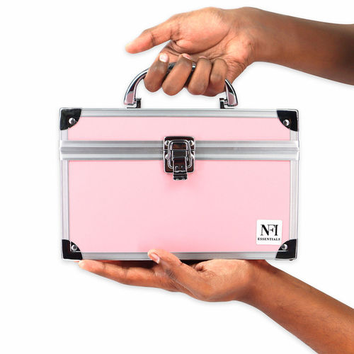 NFI essentials Cosmetic Box Makeup Bag Vanity Kit Travel Organiser Big Box  Aluminium with Cardboard Makeup Vanity Box Price in India - Buy NFI  essentials Cosmetic Box Makeup Bag Vanity Kit Travel