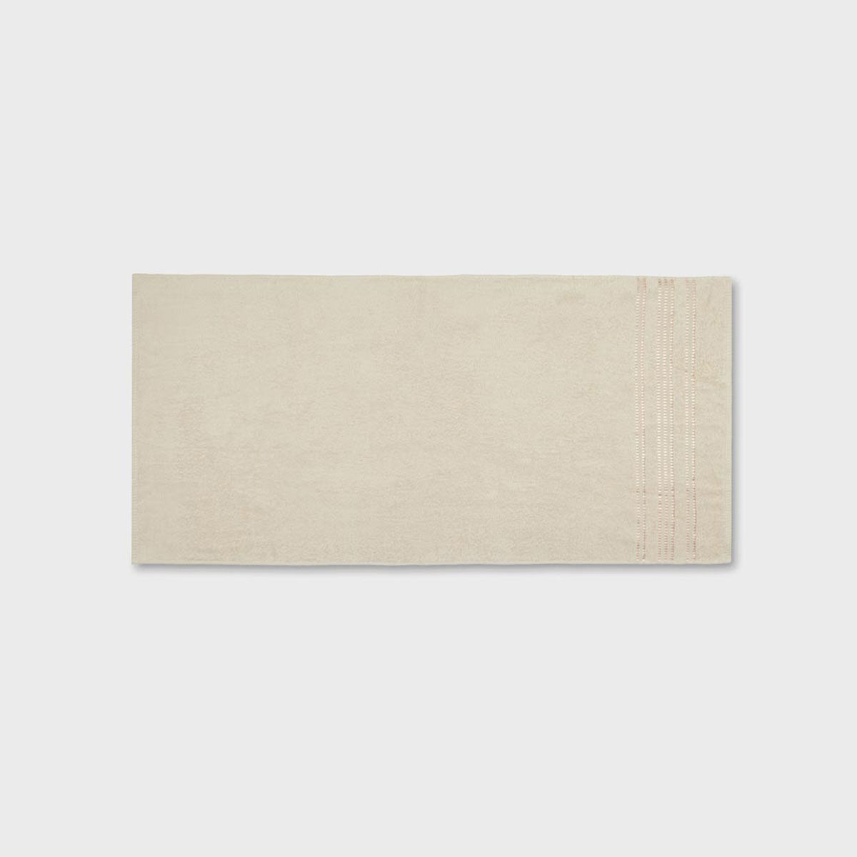 Buy Fabindia Off White Solid Ayan Woven Cotton Hand Towel Online