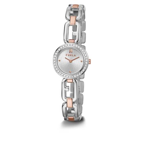 Furla Rose Gold & Silver Rhinestone Watch⌚ Furla - Women main image 3