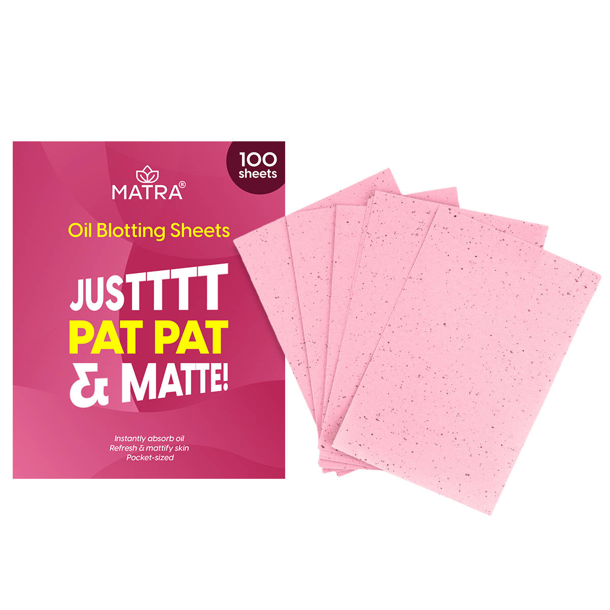 Matra Oil Control Blotting Sheets Face Oil Absorbing Paper Pocket Sized Remover Tissues