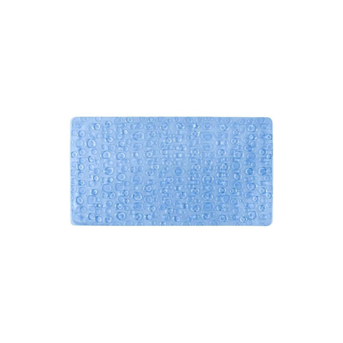Freelance Pvc Shower Mat Bathroom Bath Tub Non Slip Grip Bathmat Blue (71 X 39 Cm)