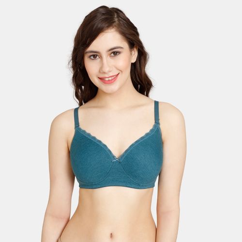 Buy Zivame Rosaline Padded Non Wired 3-4Th Coverage T-Shirt Bra Online