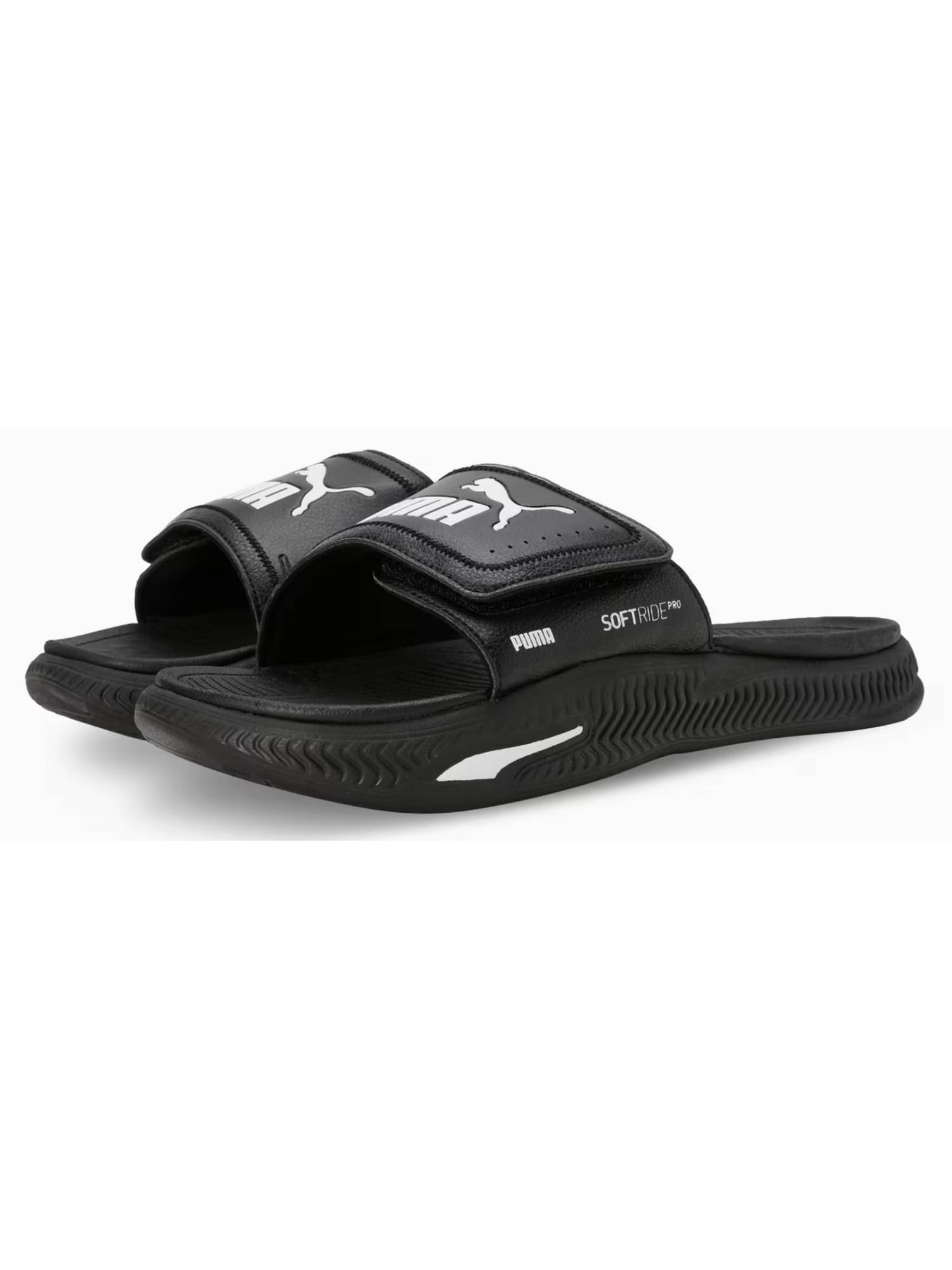 Buy Puma SoftridePro Slide 24 V Res Black-PU Sliders Online