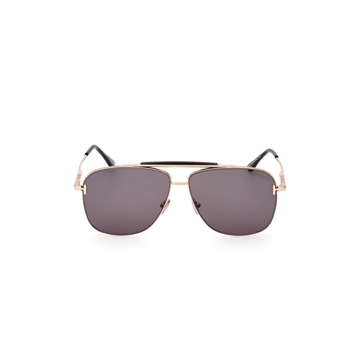 Buy Tom Ford Eyewear Men Pilot Purple Lens Sunglasses - FT1017 60