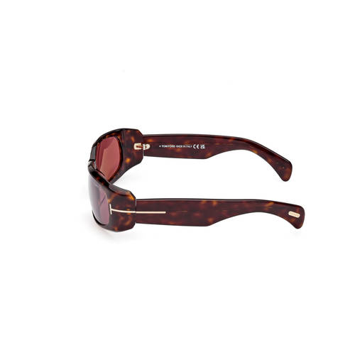 Buy Tom Ford Eyewear Unisex Irregular Purple Lens Sunglasses  display picture 1