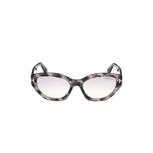 Tom Ford Women\'s Silver Frame Gray Lens Cat-Eye Sunglasses Tom Ford Cat Eye Sunglasses Gray for Women for sale | eBay main image 4