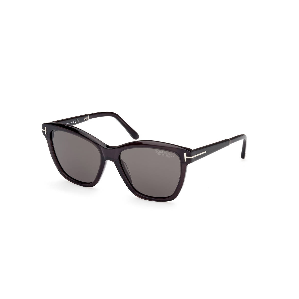 Tom Ford Eyewear Women Square Grey Lens Sunglasses - FT1087 54 05D