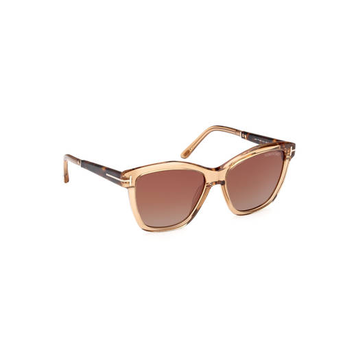 Buy Tom Ford Eyewear Women Square Brown Lens Sunglasses  display picture 3