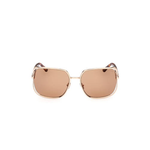 Buy Tom Ford Eyewear Women Square Brown Lens Sunglasses  display picture 1