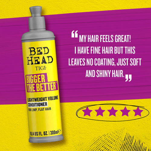 Buy TIGI Bed Head Bigger The Better Lightweight Volume Hair Conditioner  Online