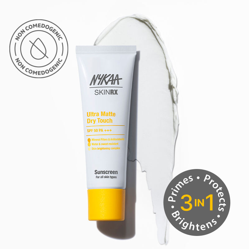 Nykaa SKINRX Ultra Matte Dry Touch Sunscreen SPF 50 PA +++