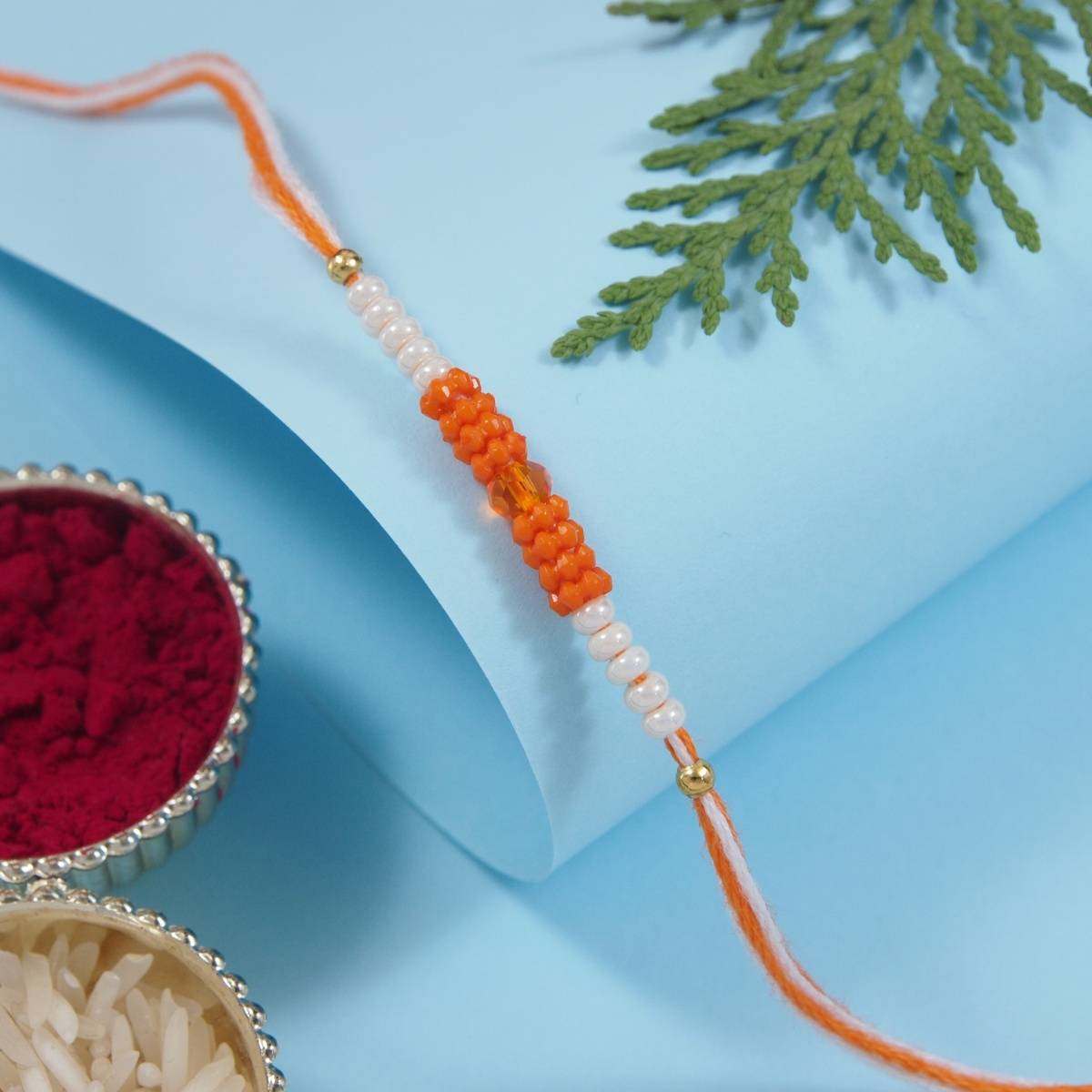 I Jewels Fancy Rakhi with Roli Chawal For Bro/Brother/Bhai