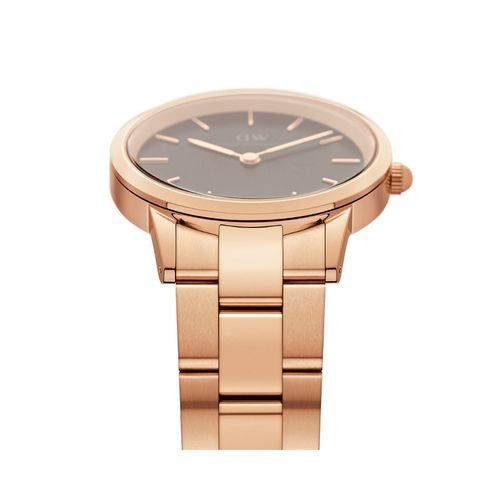 Buy Daniel Wellington Iconic Link 28 Rose Gold Black Online