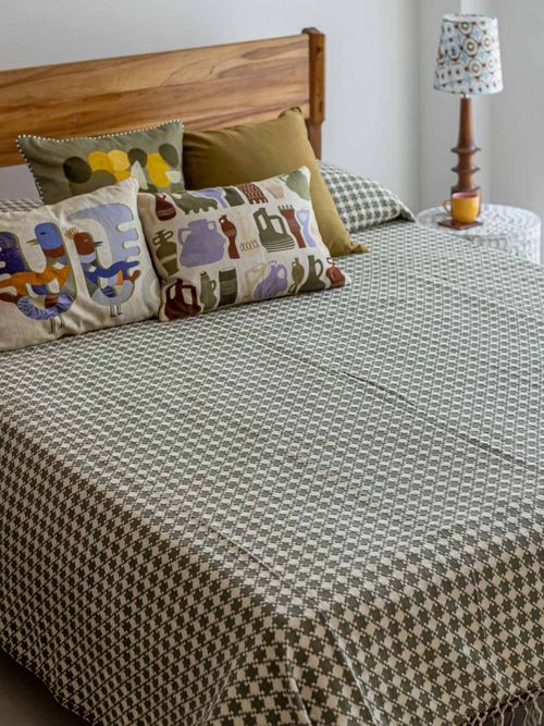 Freedom Tree Anjur Bedcover Double Black/white: Buy Freedom ...