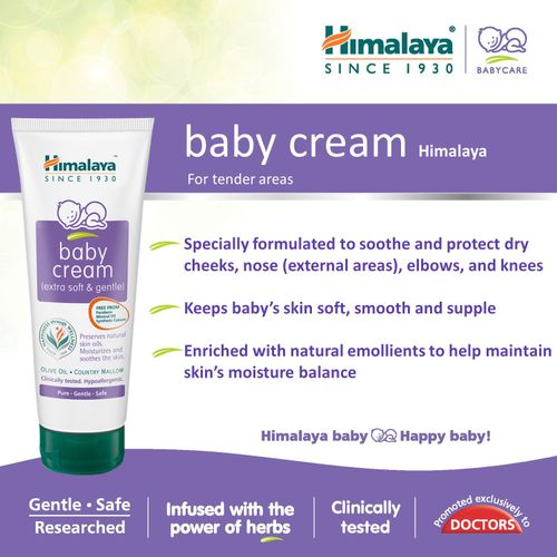 Himalaya Baby Cream Buy Himalaya Baby Cream Online At Best Price In India Nykaa