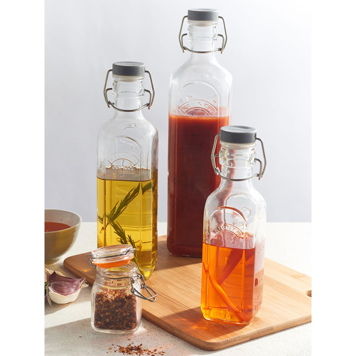 Kilner New Clip Top Bottle for thinKitchen, 0.6 Litre Buy Kilner New