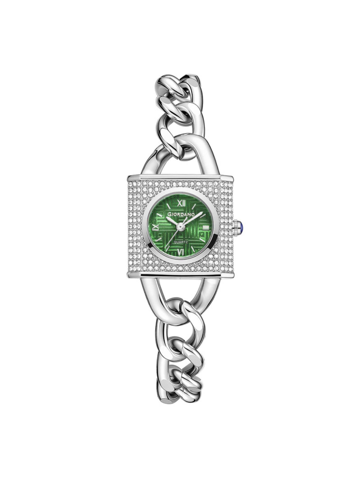 Giordano Women Quartz Green Dial Analog Watch - GZ-60160 (M)