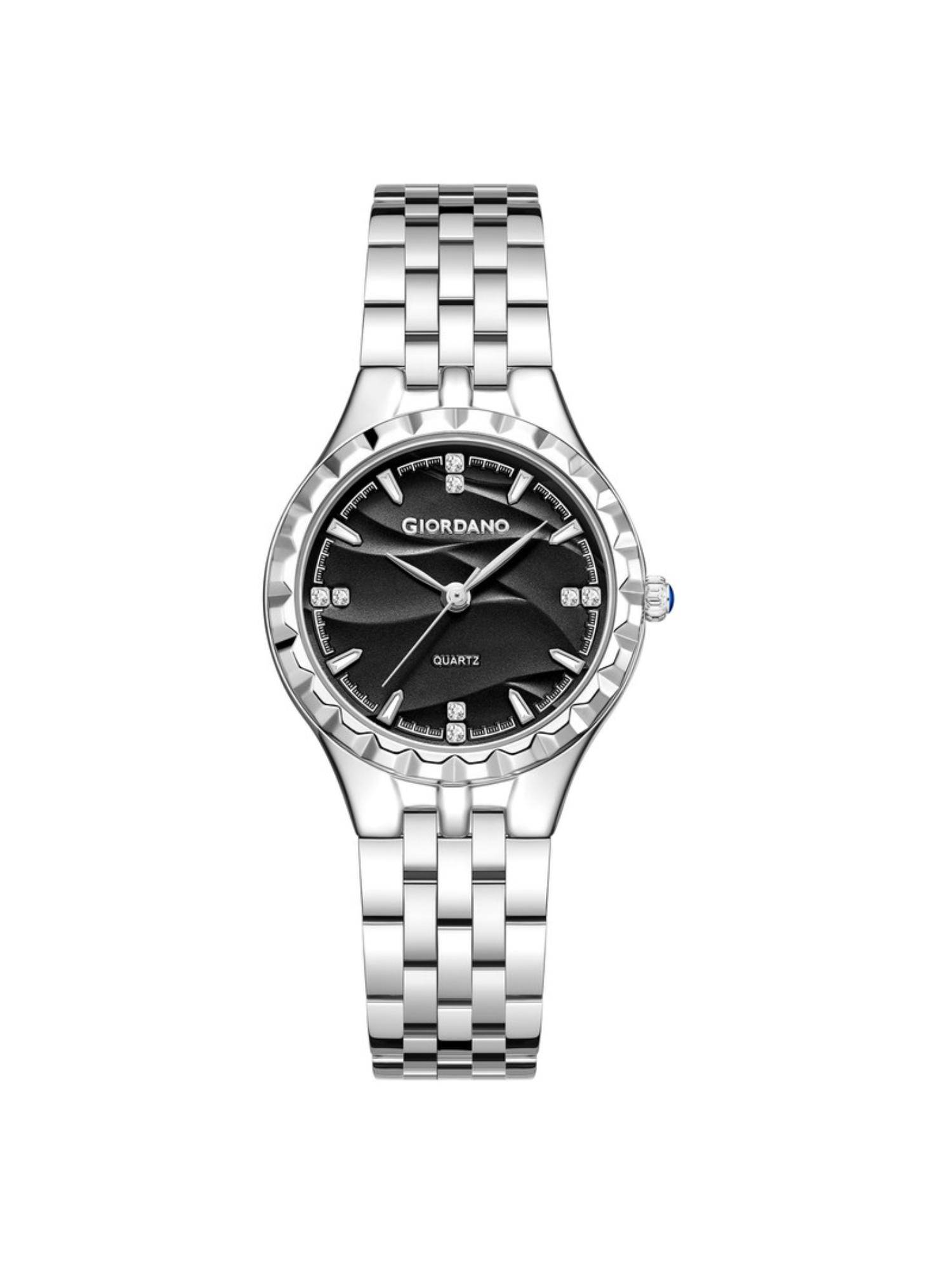 Giordano Women Quartz Black Dial Analog Watch - GZ-60164 (M)