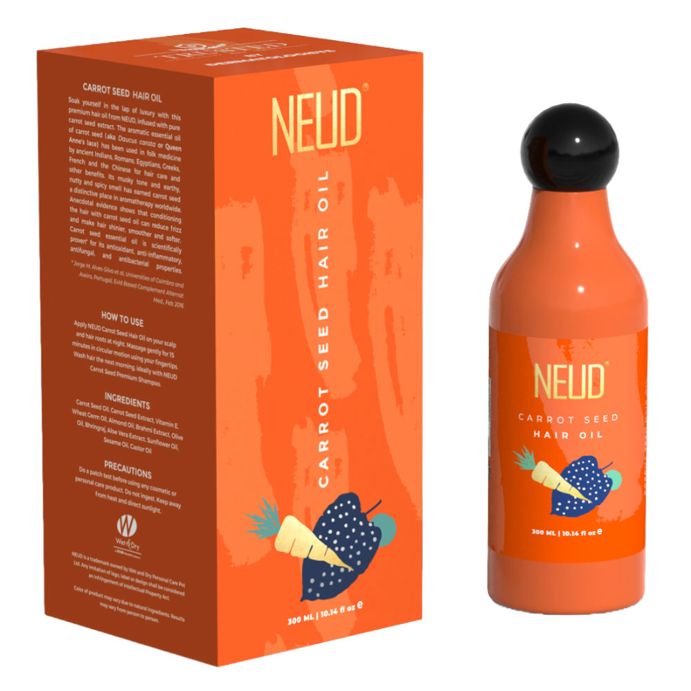Buy Neud Carrot Seed Premium Hair Oil for Men Women Online
