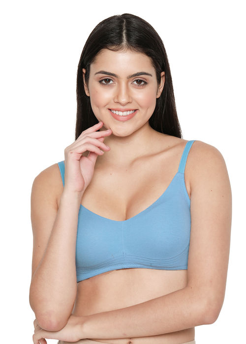 Women's Girl's Non Padded Wire Free Every Day Bra for Girls