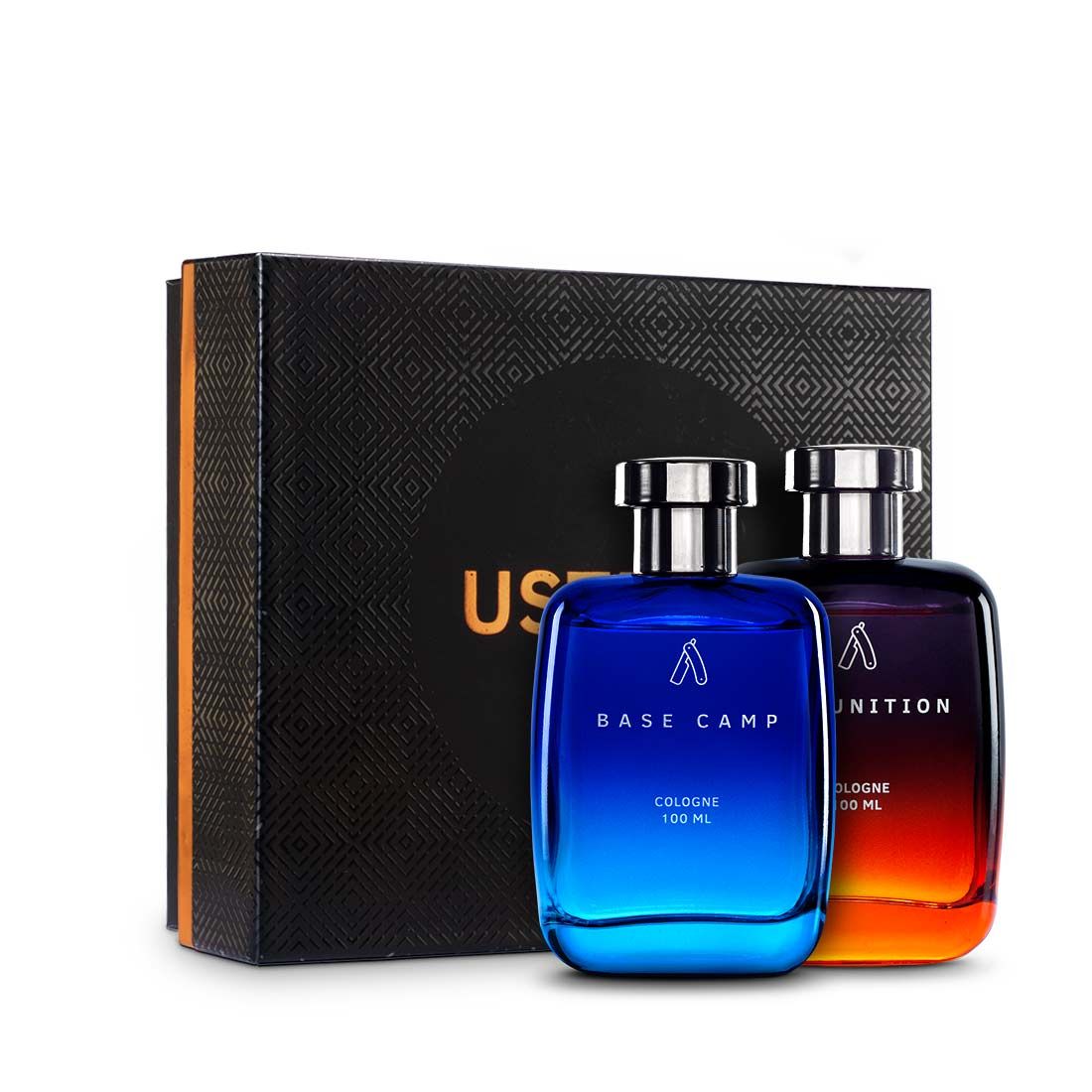 Ustraa Cologne Ammunition & Base CampPerfume For Men With Gift Box