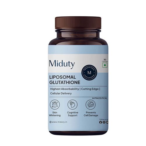 Buy Miduty Liposomal Glutathione 40% Anti Aging Skin Brightening 8x  Absorption Online