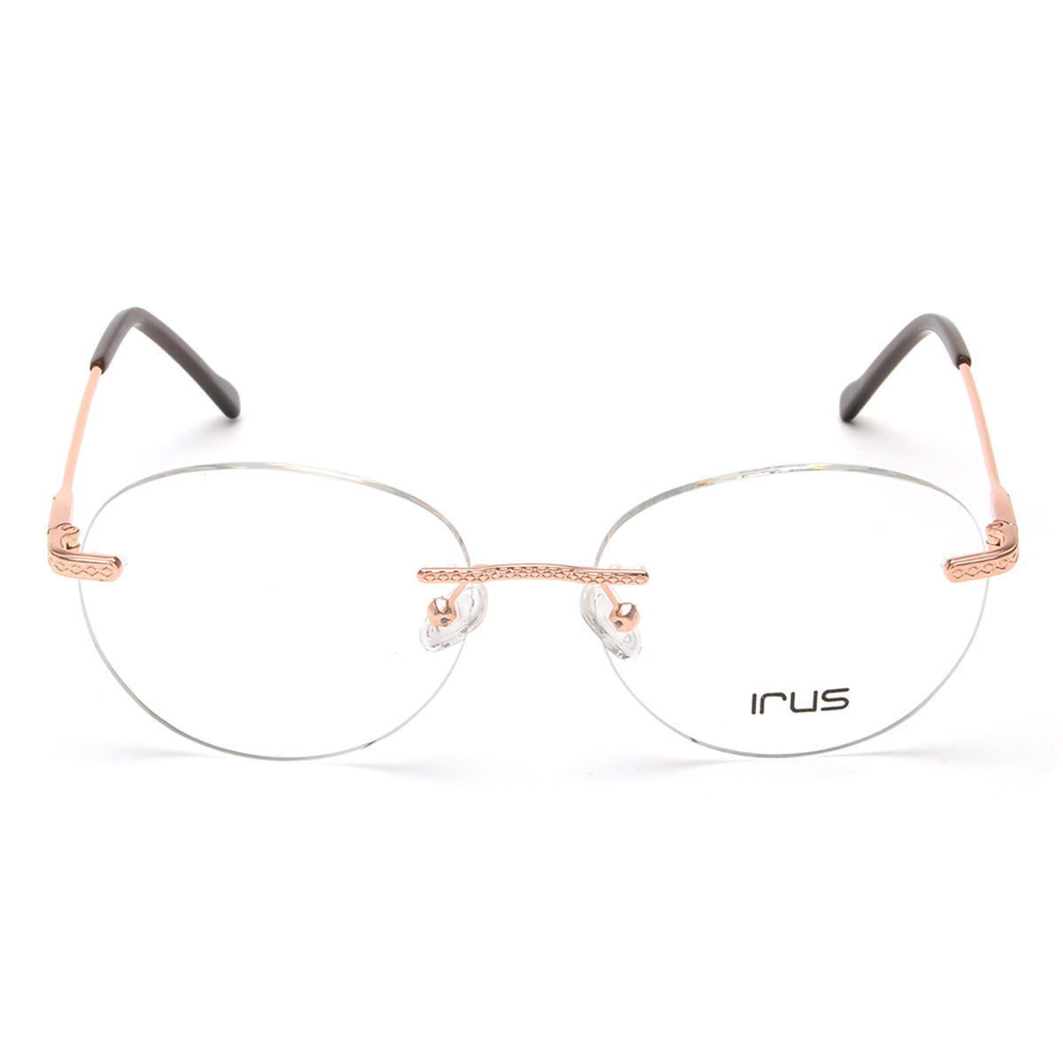 IRUS Round IR2022C2FR Gold Medium Eyeglass Frames
