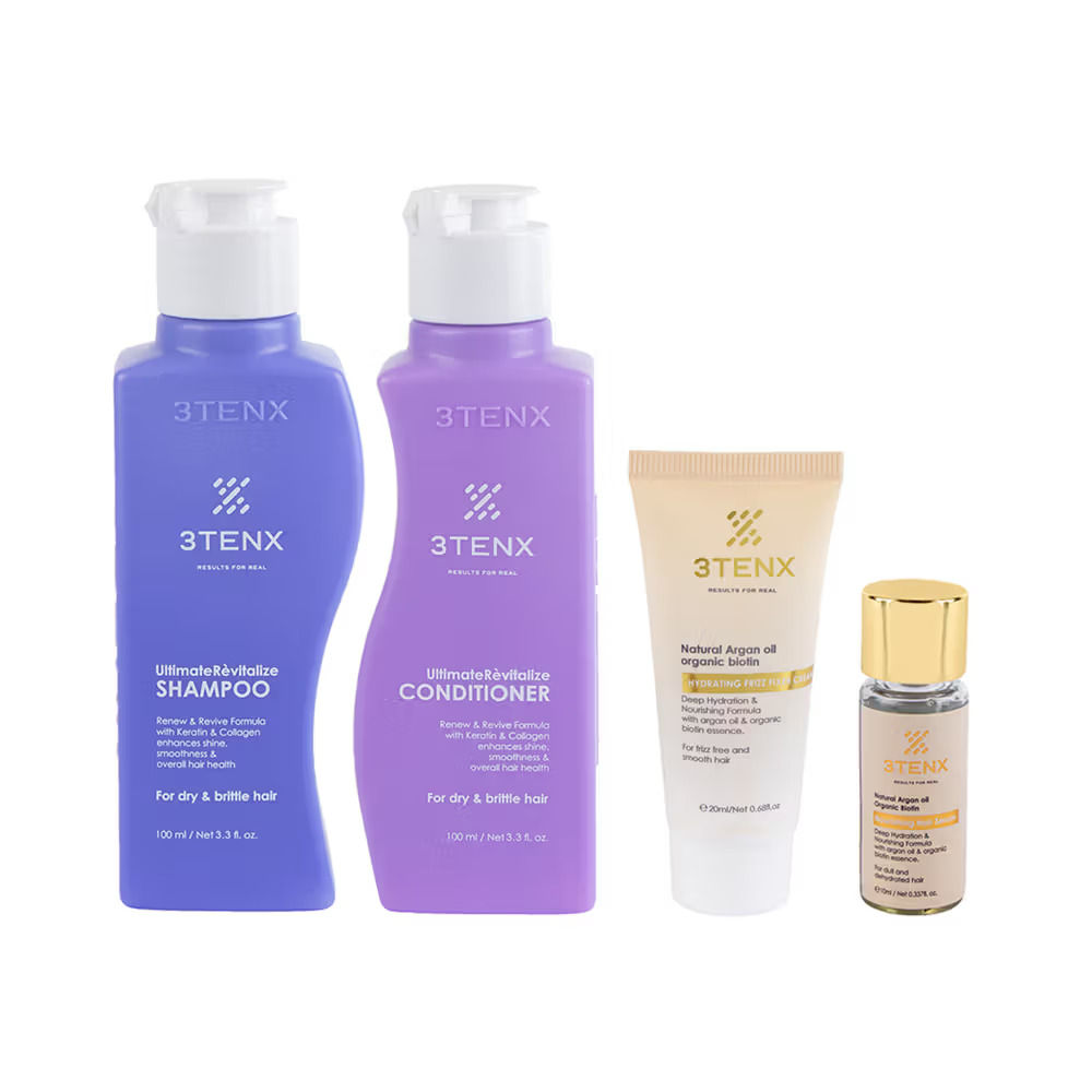 Buy 3TENX UltimateRevitalize Travel Kit with Shampoo, Conditioner