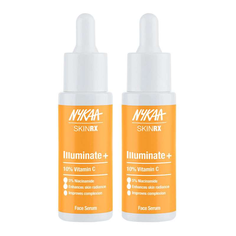 Nykaa SKINRX 10% Vitamin C Serum With 5% Niacinamide (Pack Of 2)