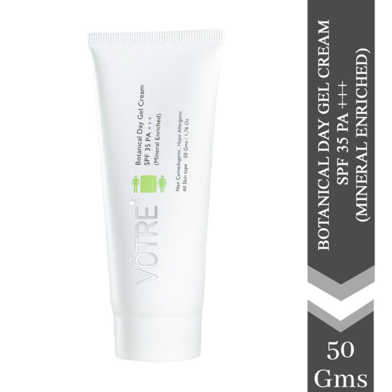 Votre Botanical Day Gel Creme With SPF 35 PA++ Mineral Enriched