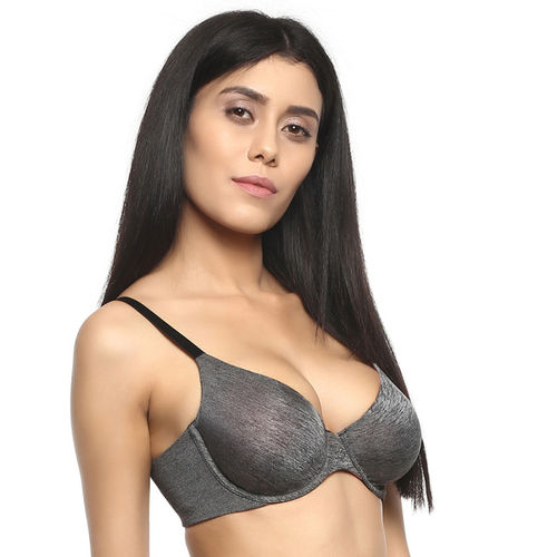 Buy Soie Full Coverage, Padded, Non-Wired Seamless Bra - Mist at Rs.1190  online