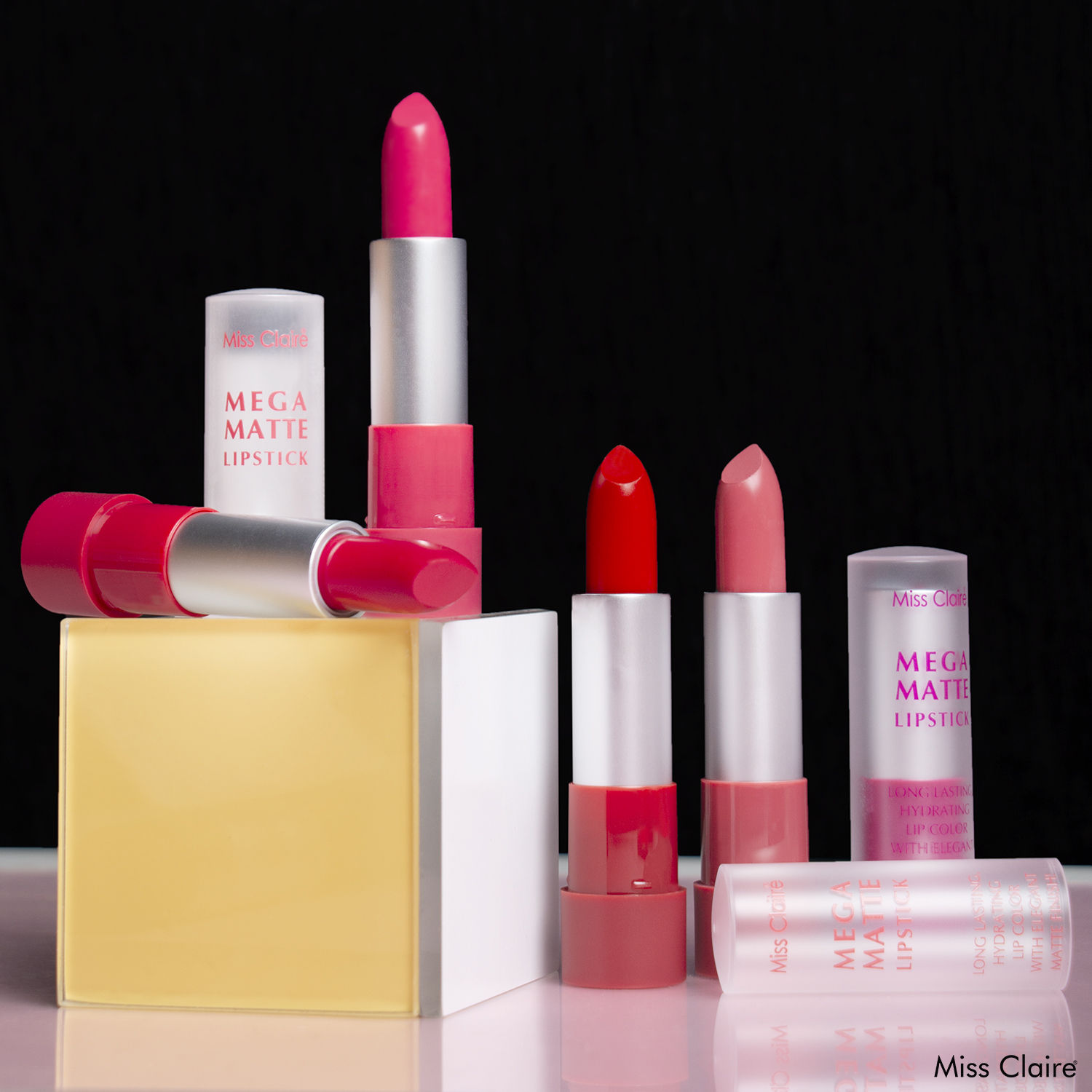 miss claire mega matte lipstick 19