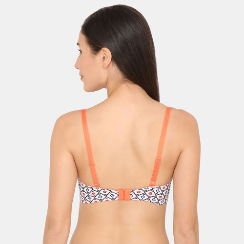 Cotton Zivame Blue Under-Wired Padded T-Shirt Bra, Size: 32B at Rs  269/piece in Mumbai