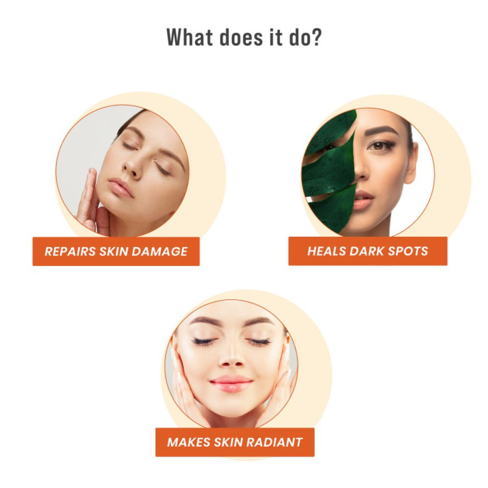 Sirona 20 Vitamin C Face Serum for Men and Women to Rejuvenate Damaged