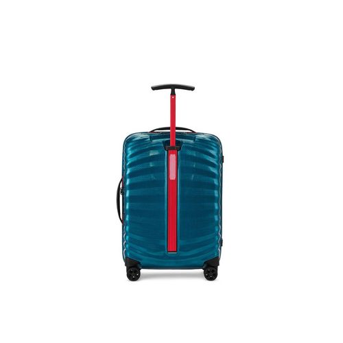 Samsonite Lite-Shock D Sport Spinner Hard Sided Petrol Blue Luggage Bag (S)