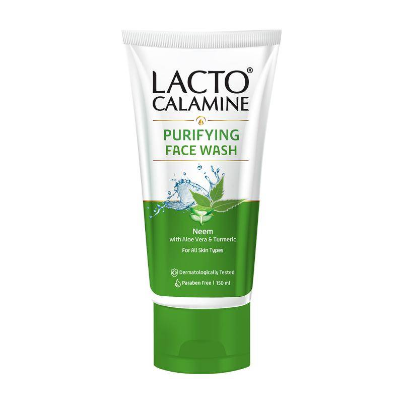 Lacto Calamine Facewash with Neem, Aloe Vera and Turmeric 150ml