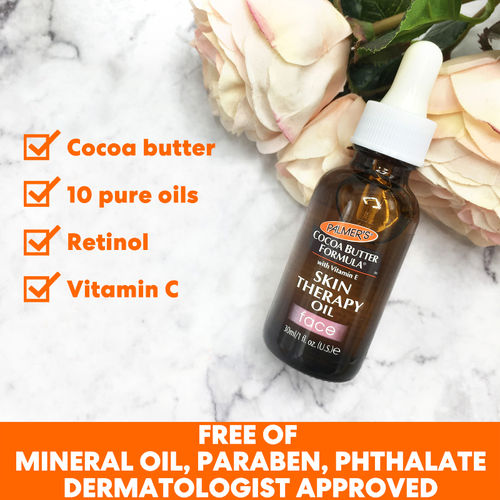GH Seal Spotlight Palmer's Cocoa Butter Formula Skin Therapy Oil