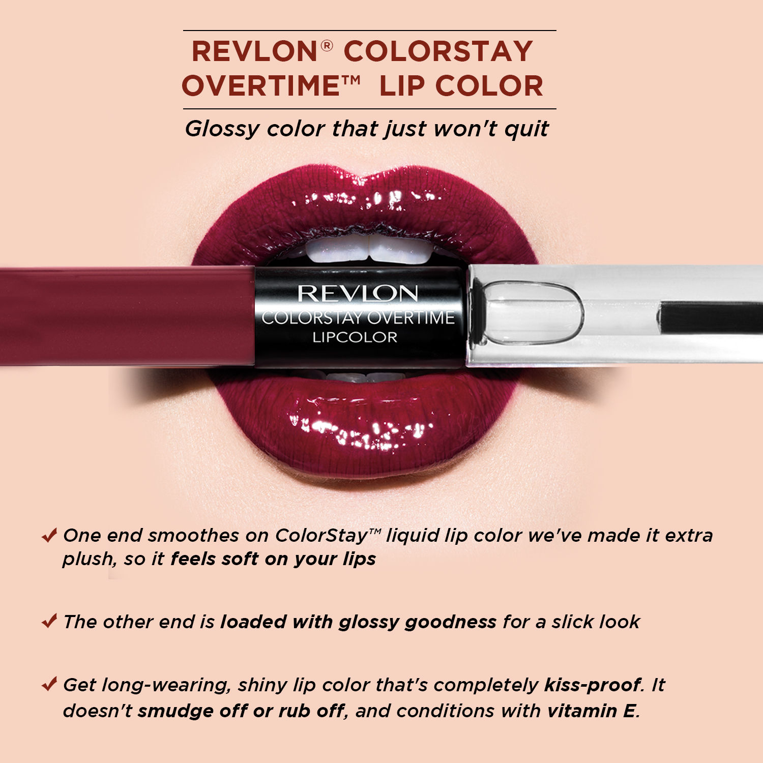 revlon colorstay overtime lipcolor ultimate wine