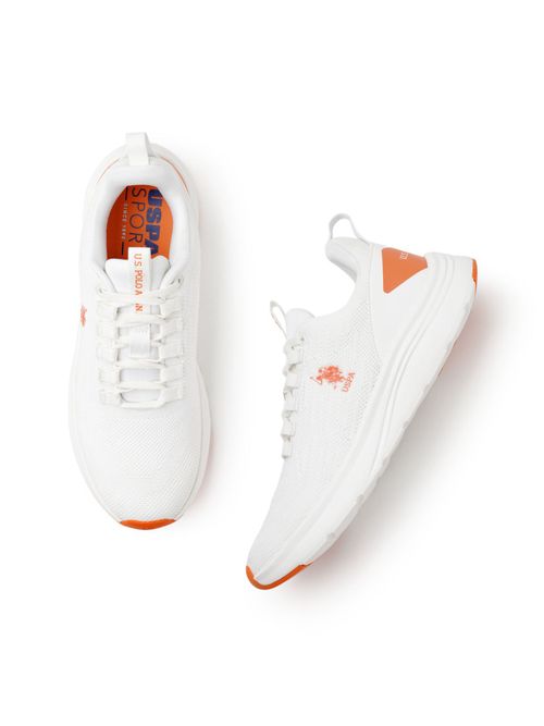 Buy POLO Men Tregger Off White Uspa Sport Sneakers