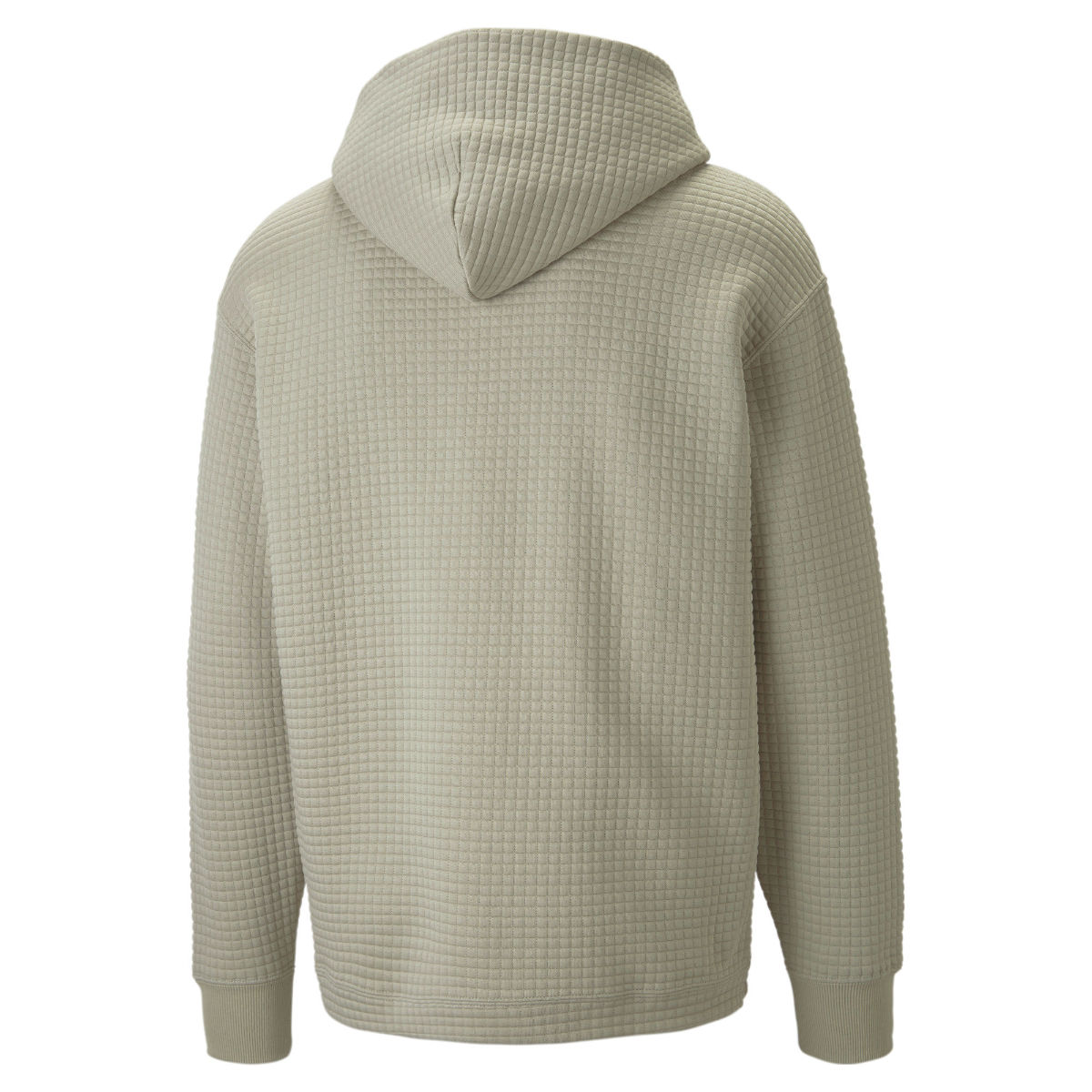 puma classics quilted mens grey hoodie