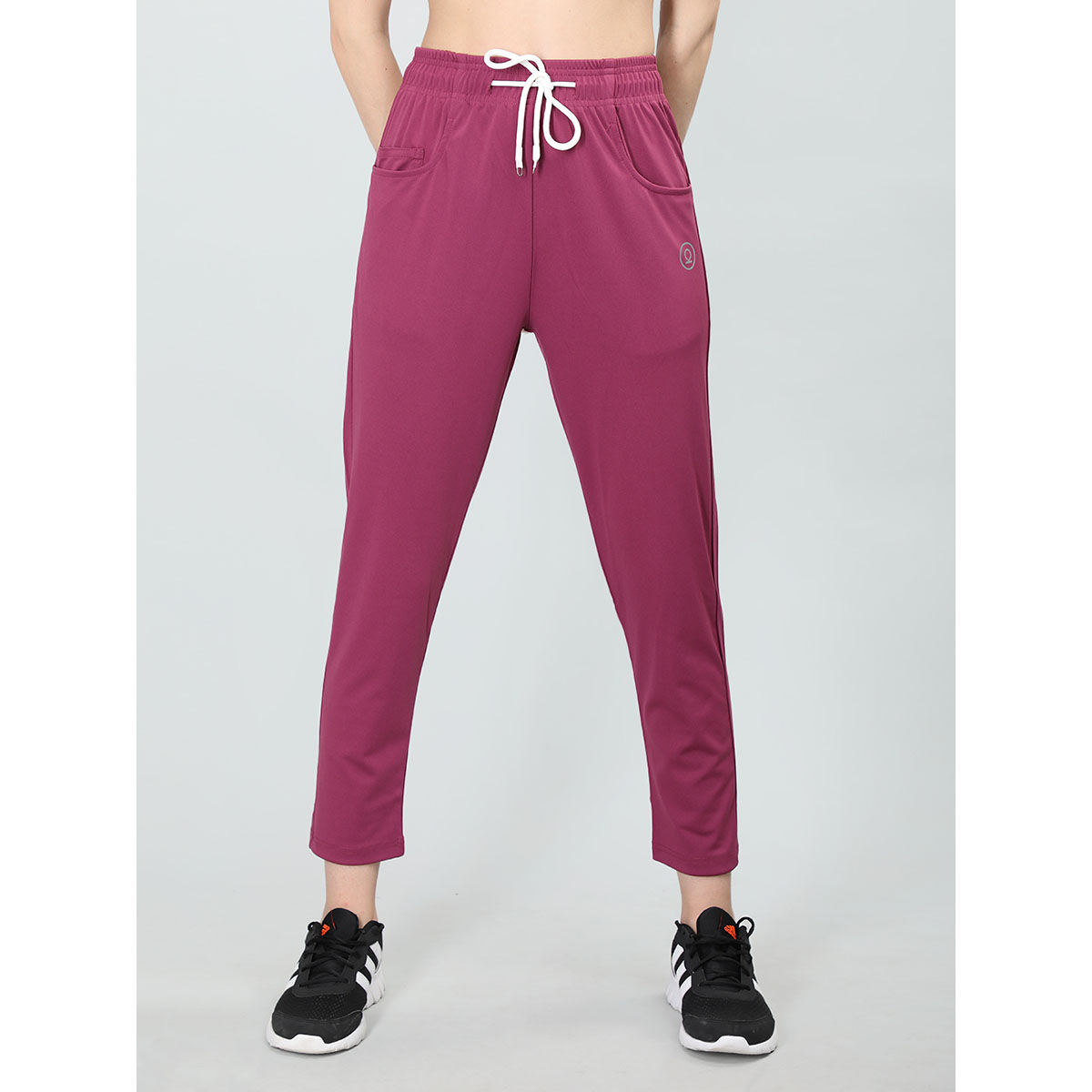 ALCiS Women Solid Regular Fit Training or Gym Track Pants Red : Amazon.in:  Clothing & Accessories